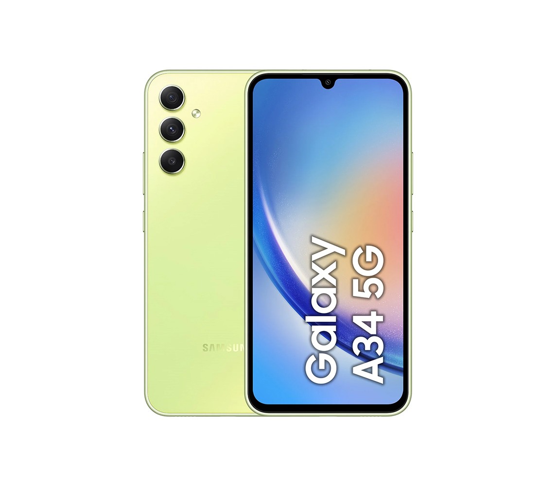 Samsung Galaxy A34 5G 128GB - Awesome Lime